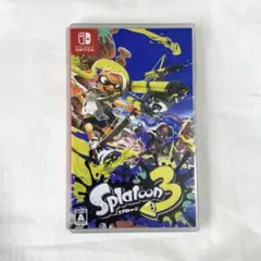 Splatoon 3 Nintendo Switch ソフト パッケージ版 美品
