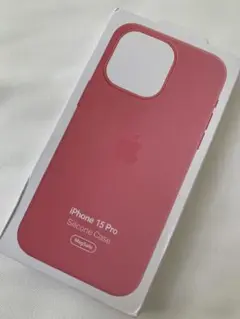 Apple 純正 未開封 iPhone 15 Pro シリコーンケース ピンク