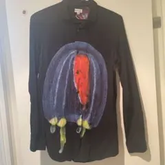 美品 paul smith クラゲプリント 長袖 シャツ ポールスミス