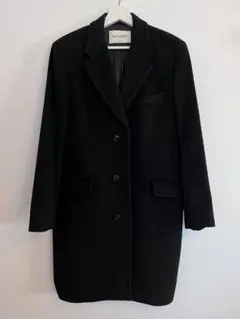 OUR LEGACY 2014AW ブラックソフトウールコート
