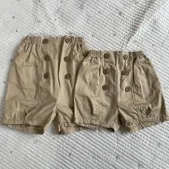 【お値下げ】しまむら　hooday ハーフパンツ　お揃い