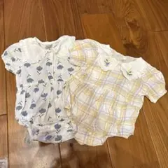 フタフタ　ロンパース　70cm