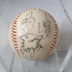 1970年代　中日ドラゴンズ井上弘昭選手直筆サインボール　6