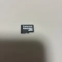 Transcend 4GB microSDHCカード　クラス6