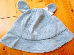POLO Baby 耳付きグレー帽子　48センチ