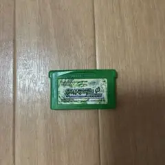 任天堂 ゲームボーイアドバンス ポケットモンスター　緑　リーフグリーン