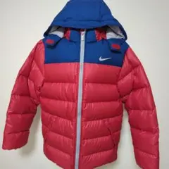 NIKEナイキ紺タグダウンジャケットレディース