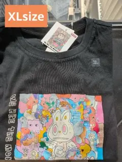 UNIQLO POPMART UT ユニクロ　ポップマート　ラブブ　XL黒