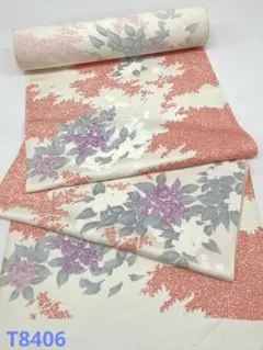 小紋 紋意匠 桜 正絹 反物