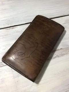 ベルルッティ レザー カリグラフィ 二つ折り 長財布