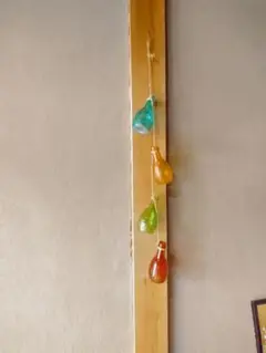 カラフルガラスボトルモビール