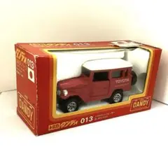 トミカ ダンディ　ランドクルーザー40 希少色イエロー 絶版レア美品 トミカ ダンディ ランドクルーザー40 希少色イエロー 絶版レア美