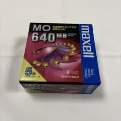 maxell MO 640MB リライタブルディスク 5枚入り