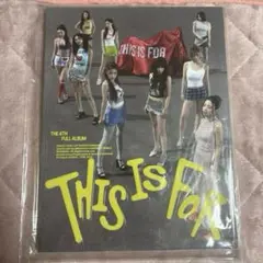TWICE アルバム cd this is for