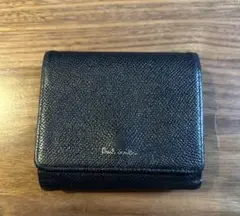 Paul Smith ブラック 三つ折り財布