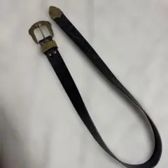 黒レザー ベルト y2k