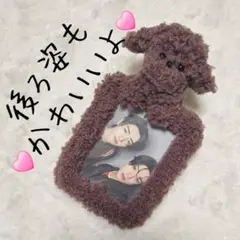 トレカケース モールドール 犬 茶