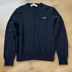 プレイ　コムデギャルソン ニット　黒