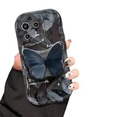 【新入荷】 韓国 蝶々 iPhone15Pro スマホケース バタフライ