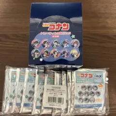 名探偵コナン　ぷちコスモ　缶バッジ　2種セット　未開封