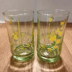 昭和レトロ コップ 2個セット