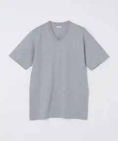 SHIPS: 抗菌・防臭 NANO-FINE（R） コットン Vネック Tシャツ