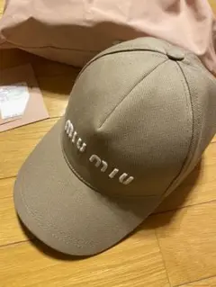 ミュウミュウ キャップ 帽子