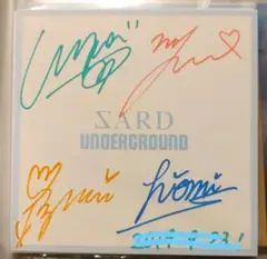 SARD UNDERGROUND ポスターセット　直筆サイン入り 2025年最新】sard underground サインの人気アイテム - メルカリ