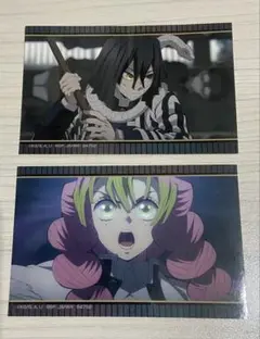 伊黒小芭内　甘露寺蜜璃ペアステッカー