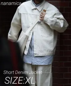 nanamica ナナミカ Short Denim Jacket デニム XL