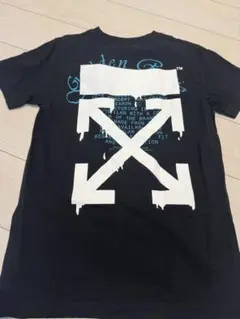 off-white ブラック Tシャツ