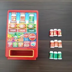ペンちゃん自動販売機 ミニ飲料ボトル付き