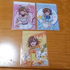 とある科学の超電磁砲　くじ引き堂　誕生日当日　特典　ブロマイド　全種　全3種