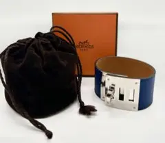 【出品9日まで】エルメス ケリードッグ ブレスレット ブルースフィール スイフト