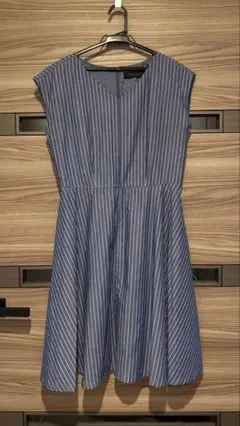 closet story ストライプ ノースリーブ ワンピース