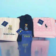 ラルフローレン靴下＆ハンカチ3点セット☆新品☆即日発送