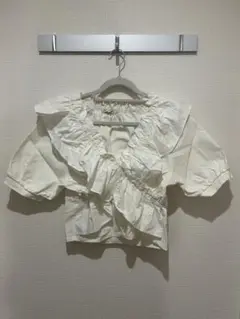 ZARA フリル ブラウス