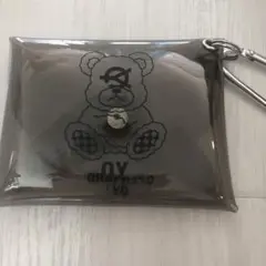 OY 透明クマポーチ カラビナ付き