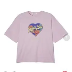 MILKFED. HEART VACATION WIDE S/S TEE