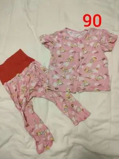 女の子　パジャマ　90