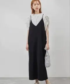 《美品》ROPE PICNIC ロペピクニック　キャミワンピース　ブラック