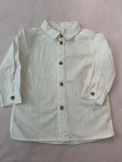 H&M ホワイト 長袖シャツ 80