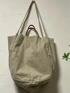 EARTH MADE コットン 2WAYトートバッグ