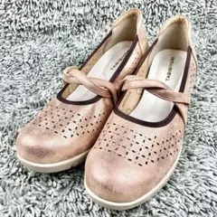 極美品 アシックス TABIBIYORI バレエシューズ コンフォートシューズ