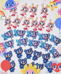 エンジェルブルー　メゾピアノ　ネイルパーツ　女児　ナカムラくん