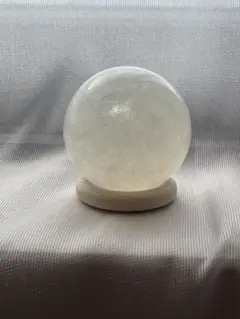 高品質 ホワイトフローライト スフィア ❷