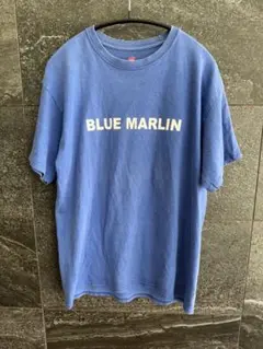00'SビンテージTシャツ　Blue marine【M】