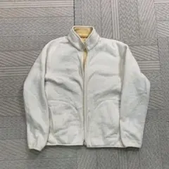 即発送 レディース ジャケット ジャンパーUNIQLO リバーシブル ホワイト