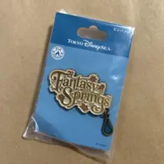 ディズニー【ピンバッジ】ファンタジースプリングスDisneySea