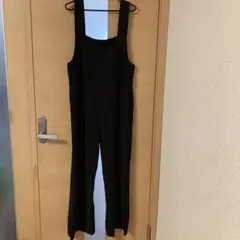 黒のサロペット・オーバーオール　 M